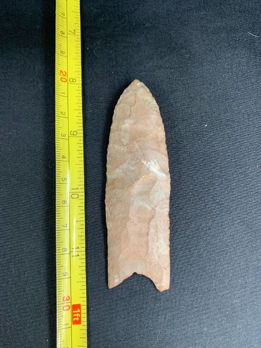 3.5" Tall Clovis Point Native American Artifact
