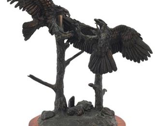 1986 D. Edwards Limited Edition Bronze Sculpture