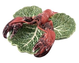 Bordallo Pinheiro Lobster Ceramic Dish
