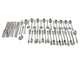 45pc. Waterford Fine Stainless Steel Flatware Set