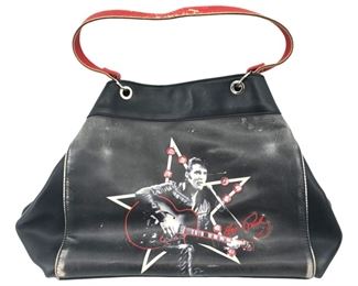 Leather Graceland Elvis Presley Hand Bag
