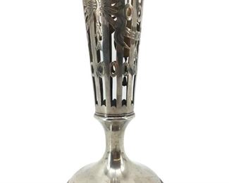 Vintage Fine Sterling Silver Vase
