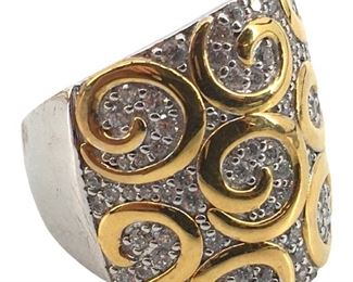 Vintage Tova Sterling Silver Ring