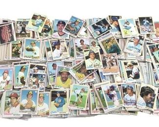 Complete 1978 Topps Baseball Card Collection