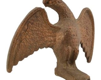 Antique Patent 1906 Brass Eagle Desk Ornament
