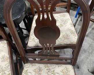 Beautiful antique dining chairs
