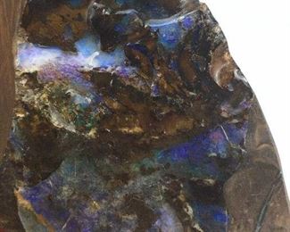 Purple Blue Boulder Opal, Queensland, Australia