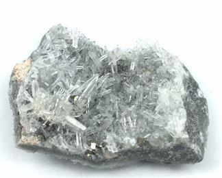 Porcupine Quartz w/ Pyrite Crystals