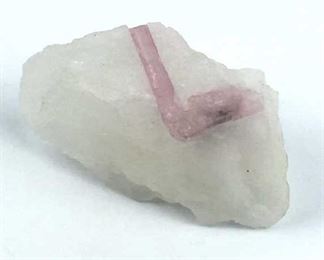 Pink Tourmaline Crystal Cluster
