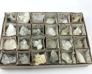 Case of Zeolite Apophyllite Crystals, India