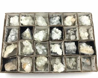 Case of Zeolite Apophyllite Crystals, India