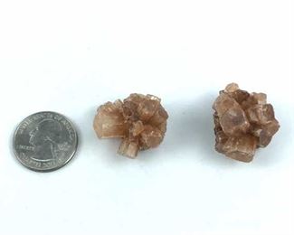 (2)Unusual Aragonite Crystal, Morocco