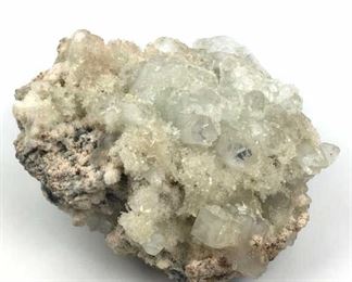 Peach Stilbite Crystal w/ Apophyllite Crystals