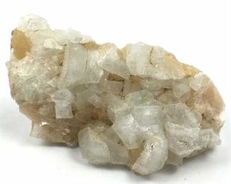 Apophyllite Crystal w/ Peach Stilbite