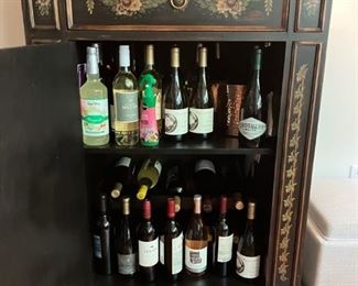 Asian Bar Cabinet