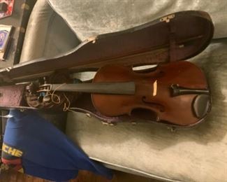 Nicolaus Amatus fecit Violin in Cremona 1645 made in 1920's 