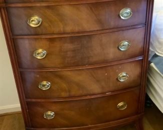 Antique Drexel Heritage Hepplewhite Matching Dressers, Bedroom Furniture