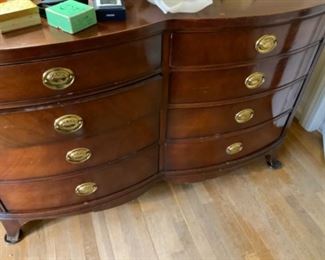 Antique Drexel Heritage Hepplewhite Matching Dressers, Bedroom Furniture