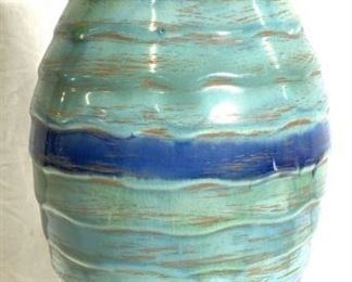Mid Century Glazed Ceramic Vessel
