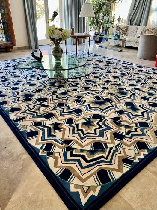 HUGE EDWARD FIELDS AREA RUG