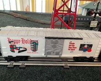 Lionel Trains,  table layout, controllers and accessories