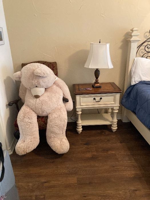 Giant stuffed teddy bear