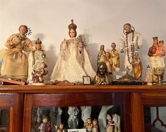 Religious items and statues