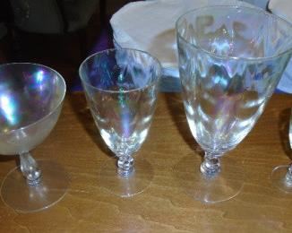FOSTORIA CRYSTAL SET