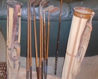 HICKORY SHAFT CLUBS