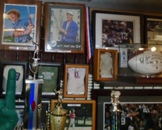 ASSORTED SIGNED ITEMS