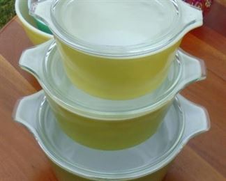 PYREX CASSORLE BOWL SET