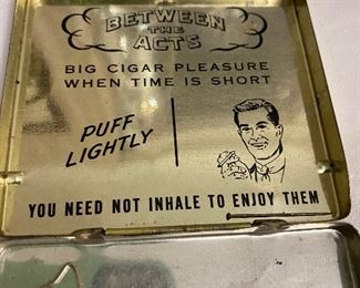 INSIDE OF CIGAR CONTAINER