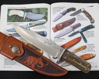 PUBLISHED ROGER GAMBLE MAMMOTH BOWIE KNIFE