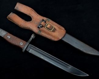 WWII JAPANESE TYPE 100 PARATROOPER BAYONET KNIFE