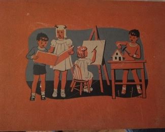 1950s childcraft book set.