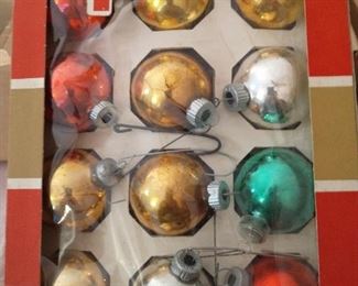 Vintage xmas ornaments
