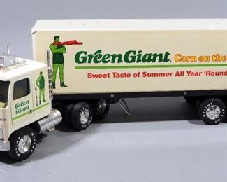 Nylint GMC Green Giant Pressed Metal Cabover 18-Wheeler, 21.25" Long