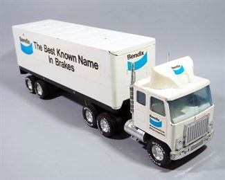 Nylint GMC Bendix Pressed Metal Cabover 18-Wheeler, 21.25" Long