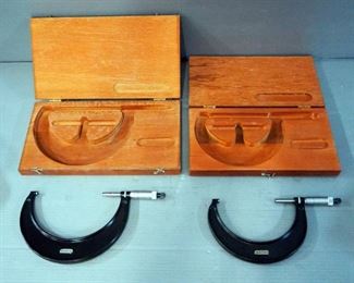 Starrett Micrometer And Case