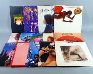 Vinyl LP Collection, Includes Prince, Commodores, Wild Cherry, Lipps Inc, Ohio Players, Diana Ross & Marvin Gaye, Donna Summer, And More, Total Qty 14
