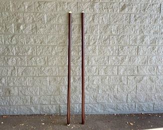 Lot #10 in the Town & Sea Fall Multi-Seller Sale is a Curtain Rods and Brass Hardware by Ralph Lauren and is 2"dia x 84"l. RL Home Brass Classic Finial Series.  The condition of these  is Suggest bringing hardware to a metalsmith. The auction closes 11/30 at 8pm. Place your bids today! https://townandsea.com/sales/fall-multi-seller-sale/