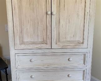 white armoire 