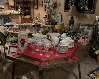 China sets and stemware 