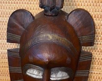 Fantastic African mask