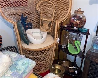 Rattan peacock chair -it’s ok to swoon!