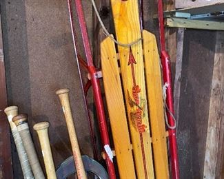 Flexible Flyer sled- hit the slopes!