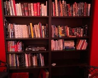 Bookcases and books!