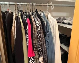 Women's clothing ranging from size small to XL (something for everyone!).....