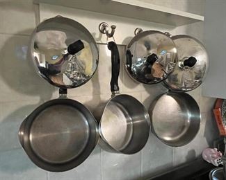 Pots and pans.....