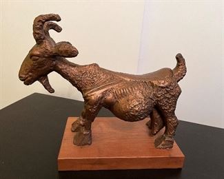 Bronze reproduction of Pablo Picasso 1950's "She Goat" by Austin Productions 